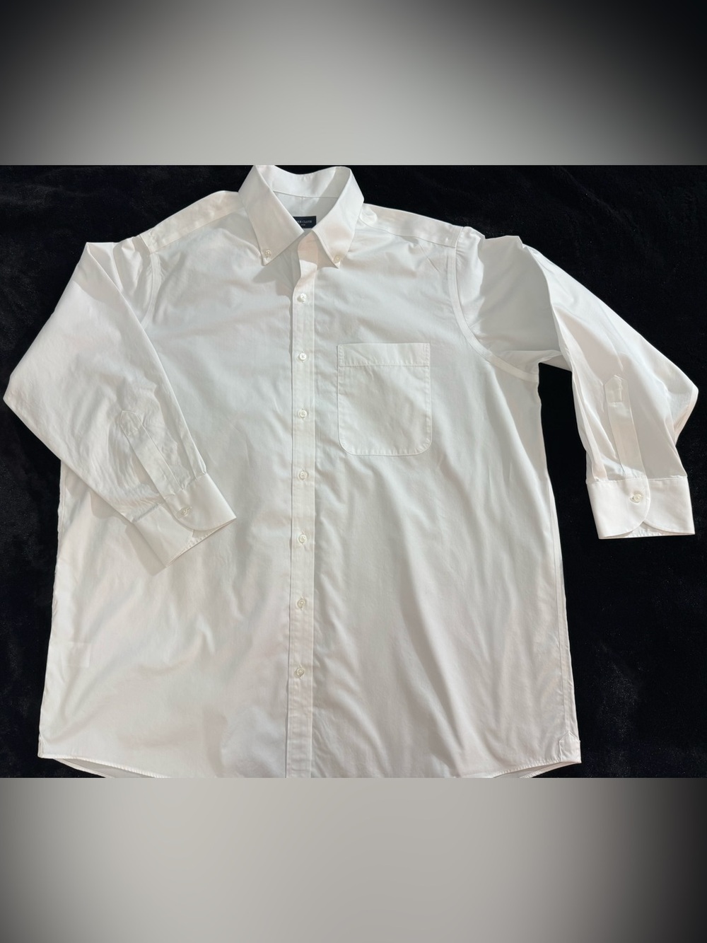 Proper Cloth Genoa White Dress Shirt Mens 17 32 100% Cotton Read